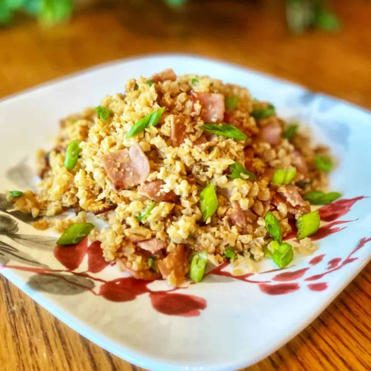 air fryer cauliflower rice