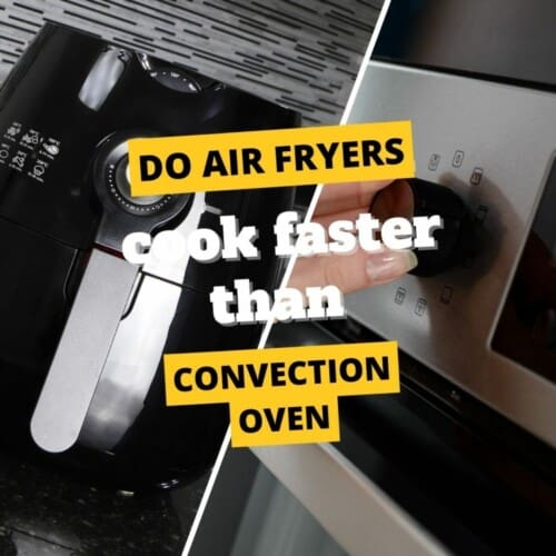 air fryer vs convection oven collage