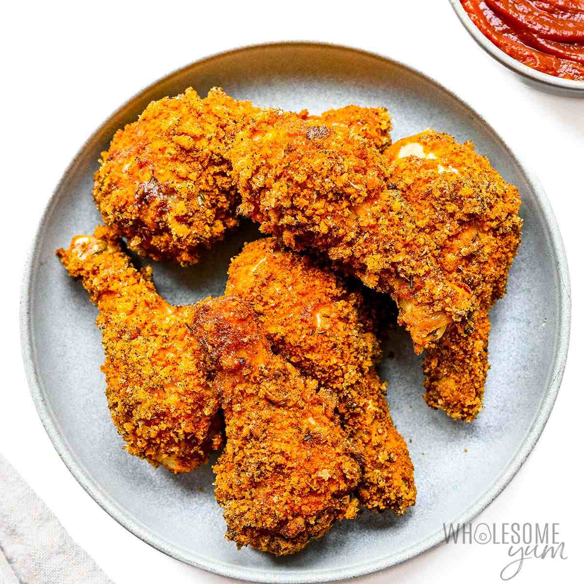 air fryer keto fried chicken