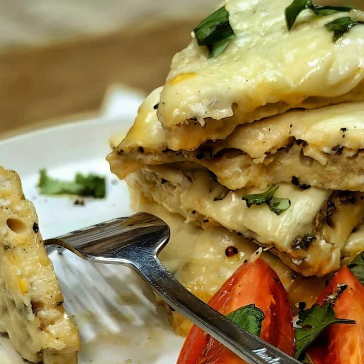 Quick air fryer omelette