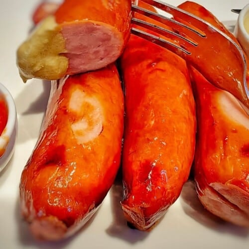 Air fryer Kielbasa