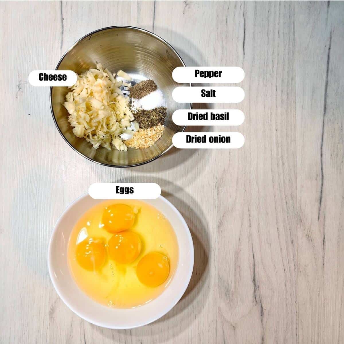 egg bites ingredients