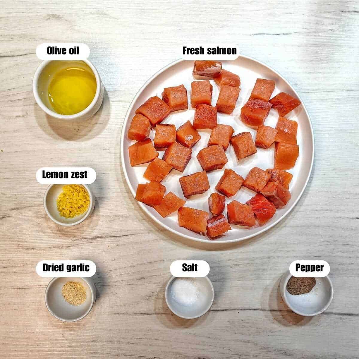salmon bites recipe ingredients