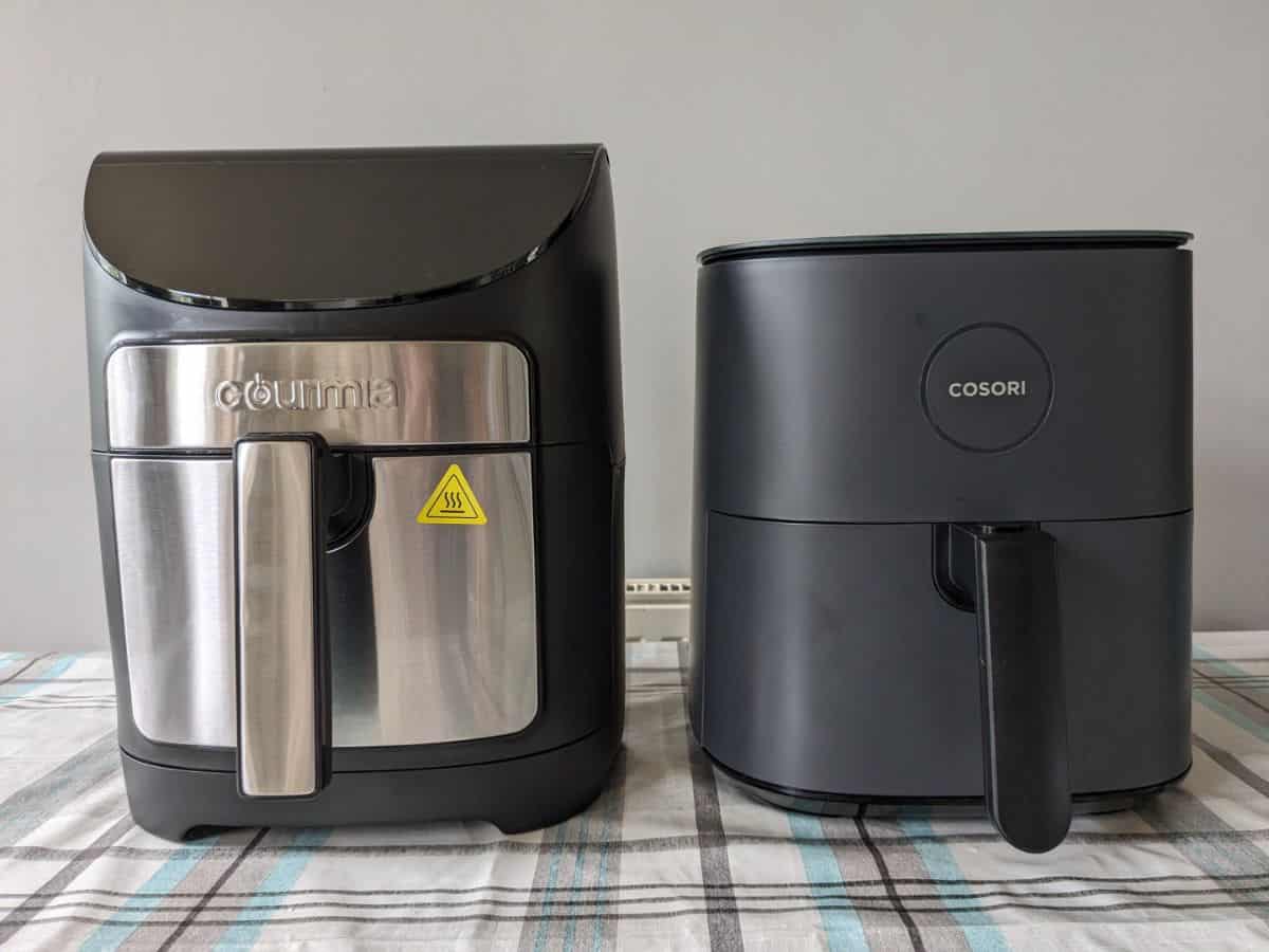 air fryers from Cosori and Gourmia