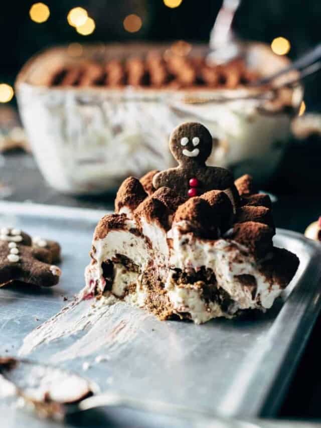 Eggnog Gingerbread Tiramisu (A Delicious Holiday Showstopper!)