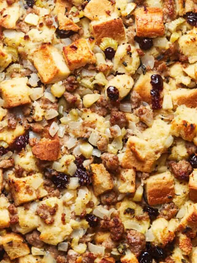 The Perfect Sausage Stuffing for Thanksgiving and Christmas