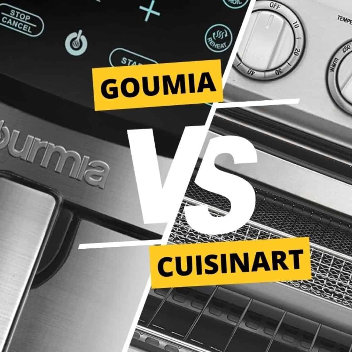 gourmia vs cuisinart air fryer square collage