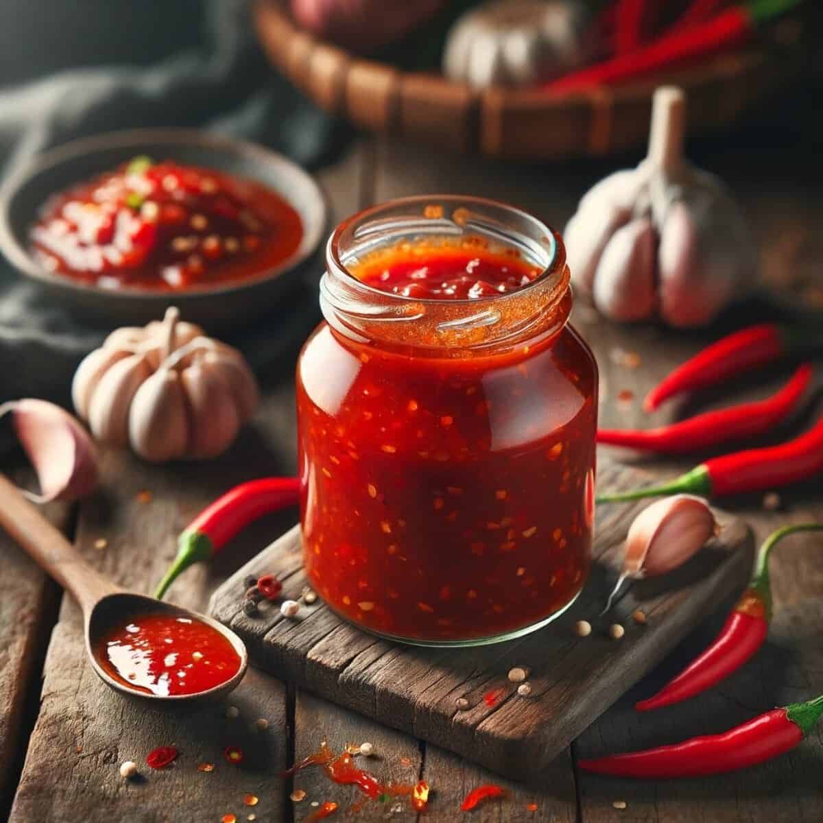 homemade chili garlic sauce