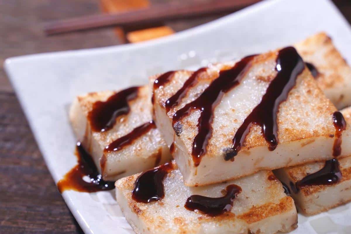 delicious turnip cake