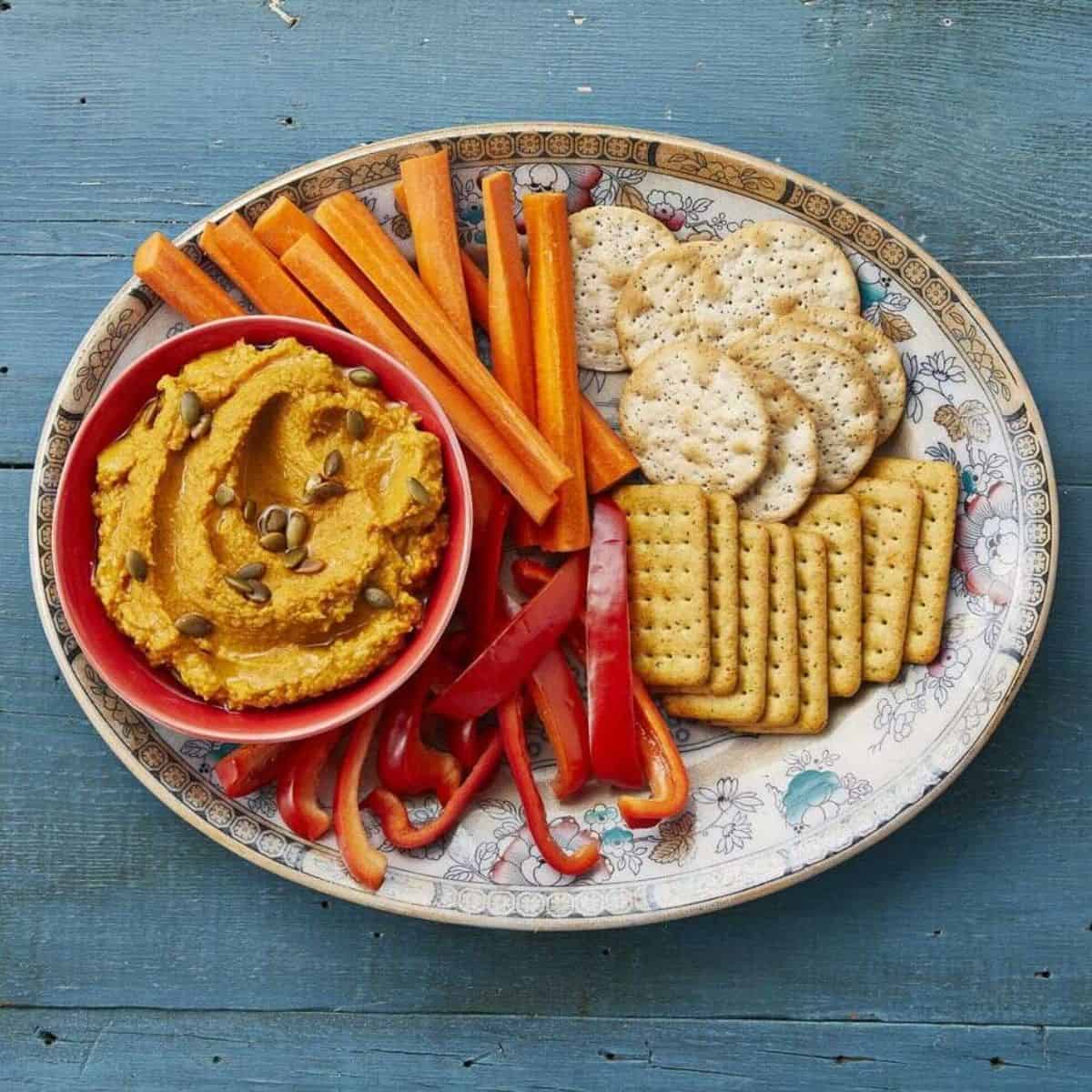 A flavorful dip featuring pumpkin spices. 