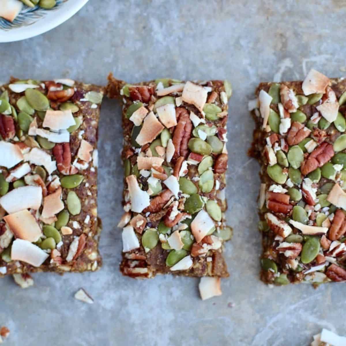 A vegan snack that is delicious and gives you energy at the same time.