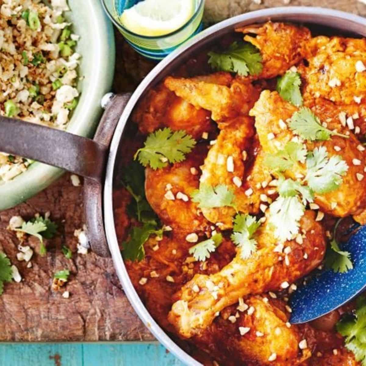 The perfect crockpot recipe featuring west african chicken stew. 