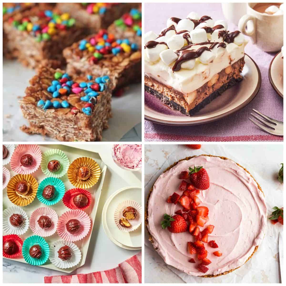 No-bake Christmas dessert recipes.