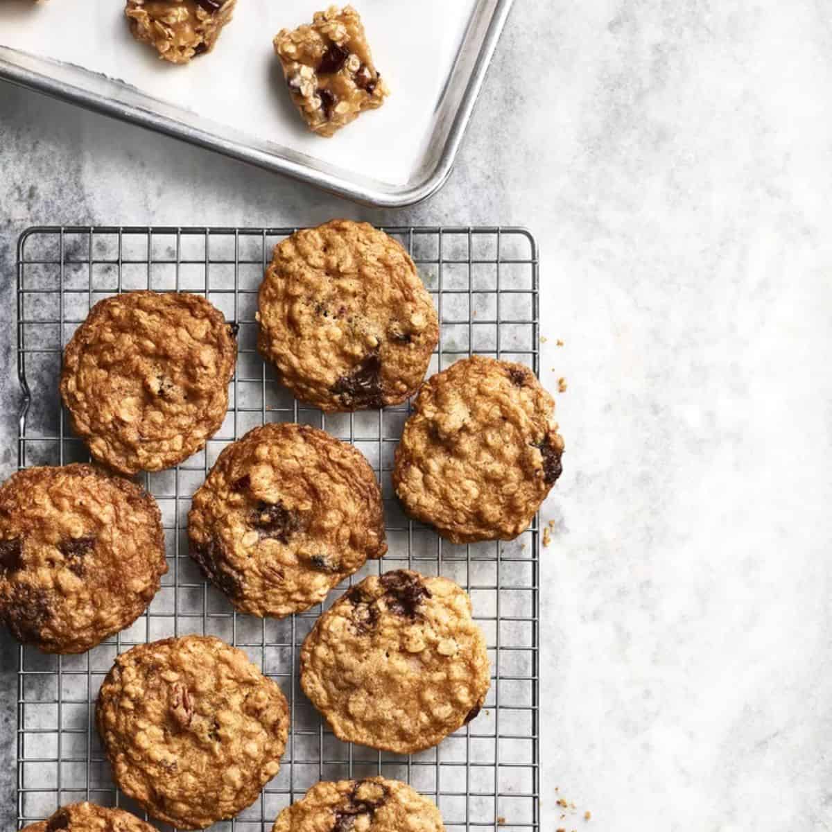 A delightful experience with break and bake kitchen sink cookies. 