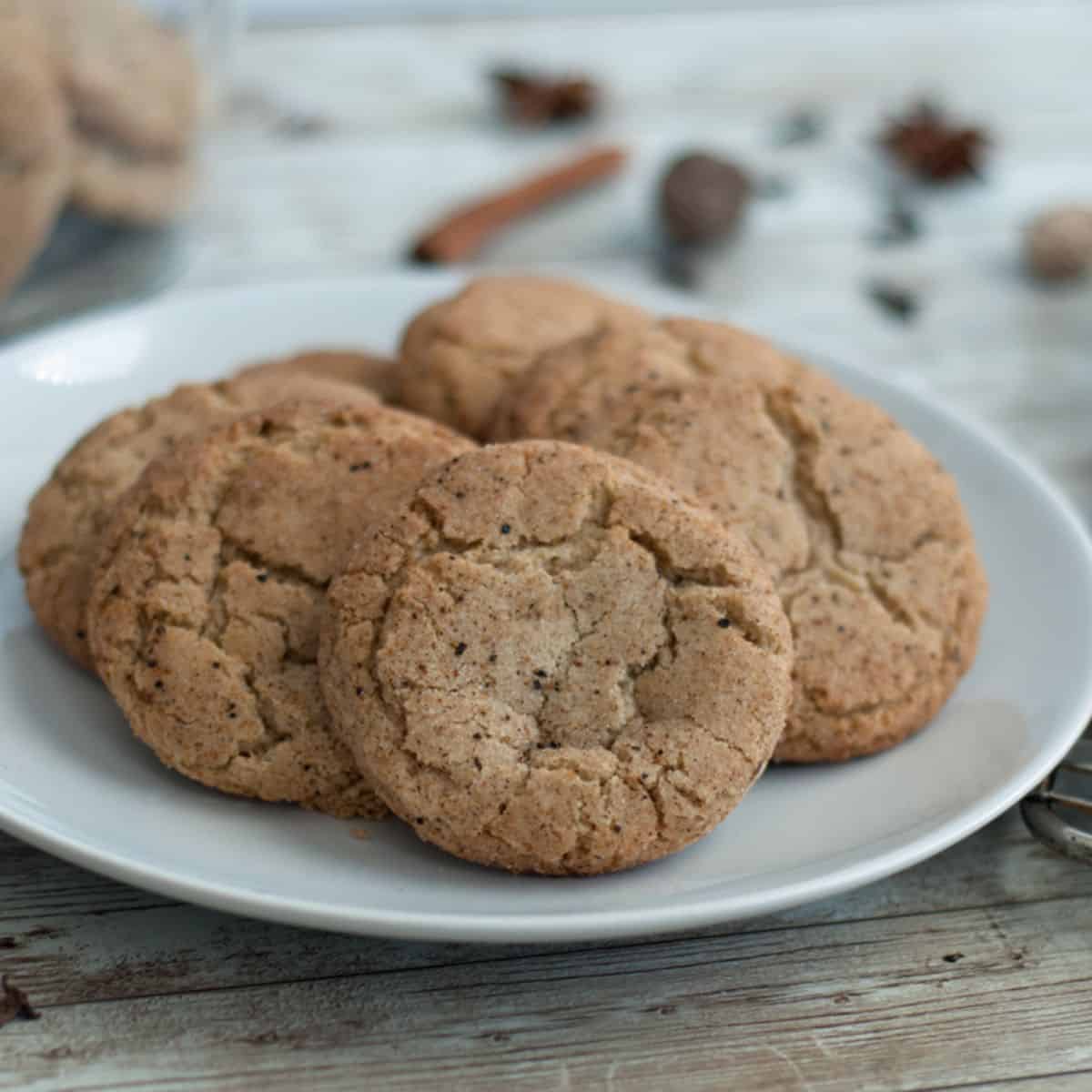 A delightful experience with chai spiced cookies.