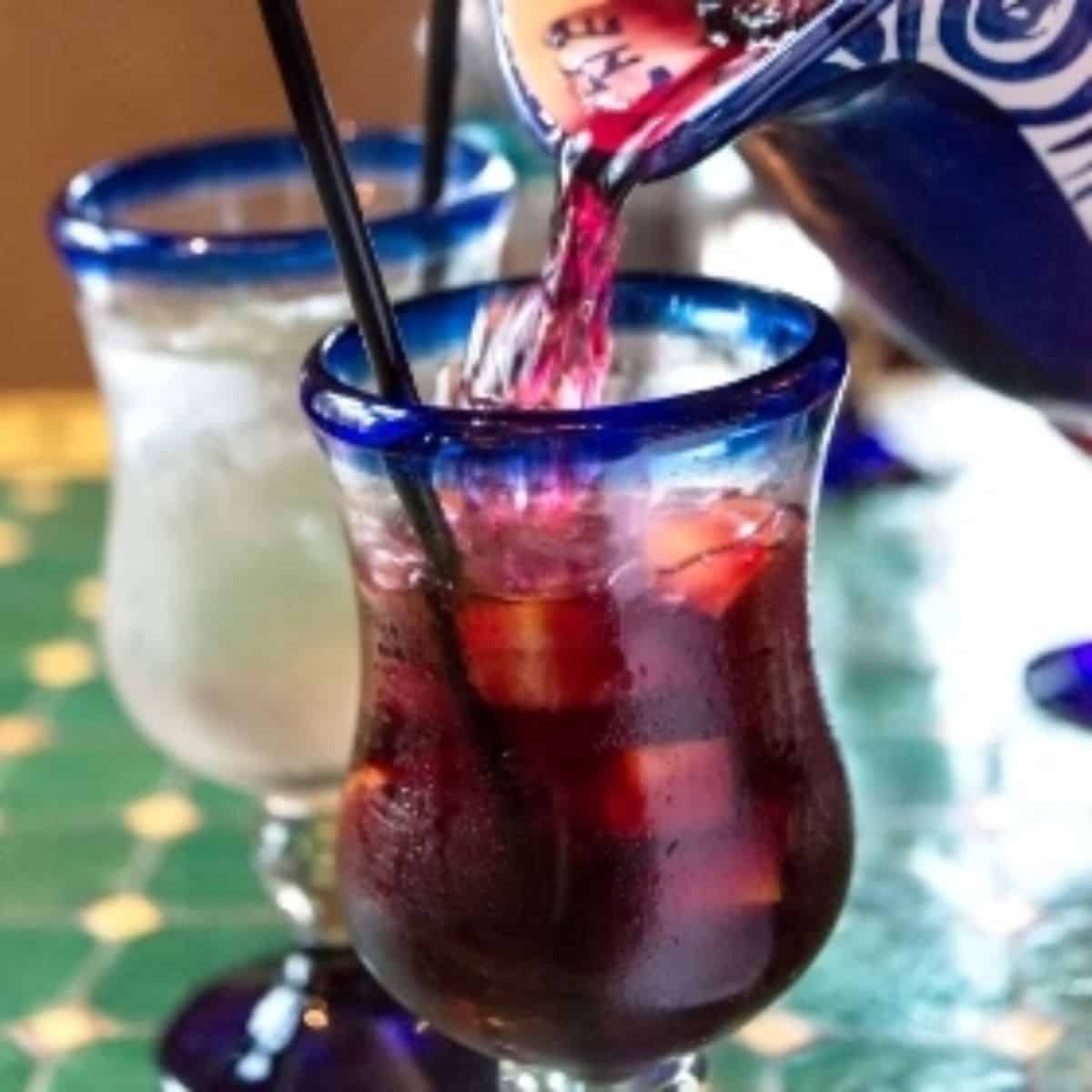 A refreshing fall drink featuring chai-spiced sangria.