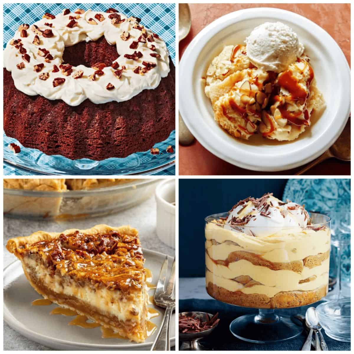 Fall dessert recipes.