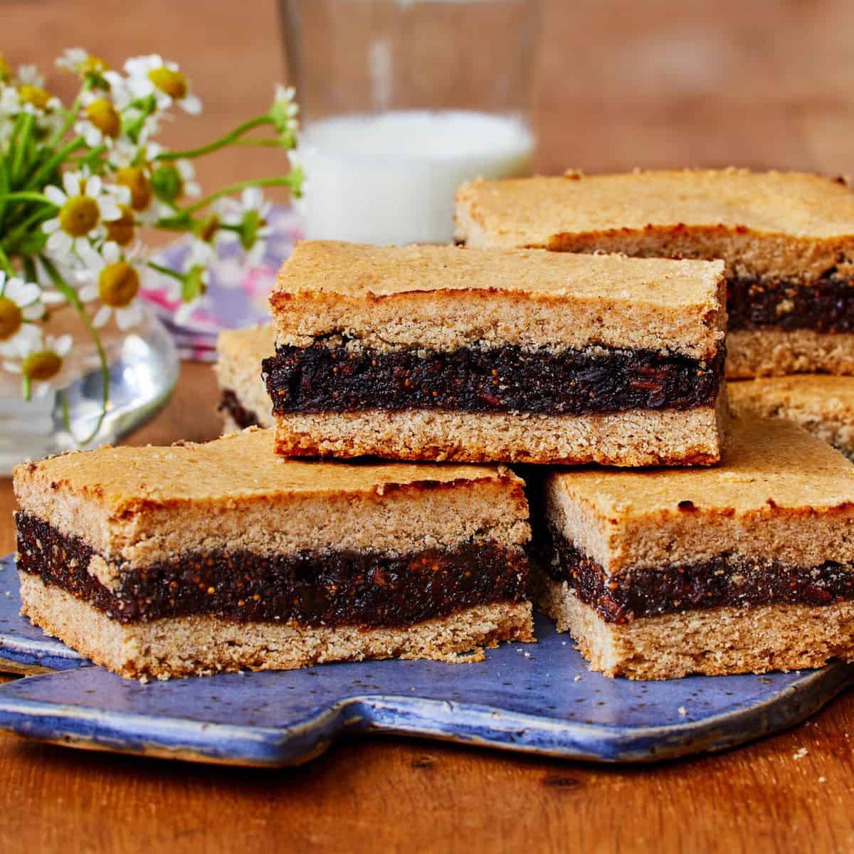 A yummy treat with fig bars. 