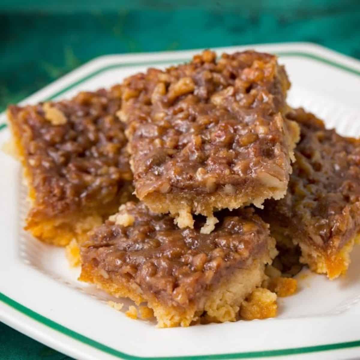 A delightful experience with maple pecan bars.
