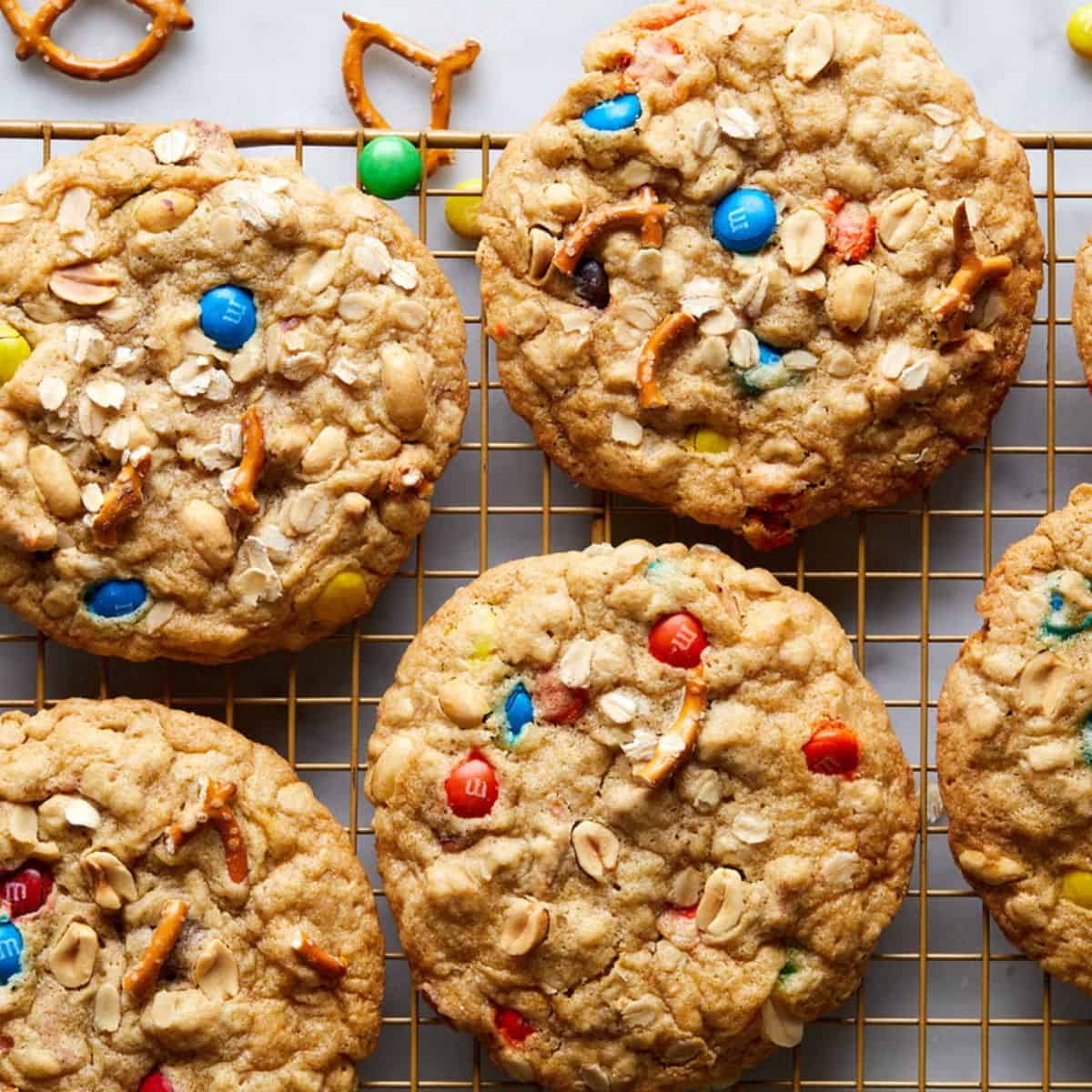 A scrumptious treat with monster cookies. 