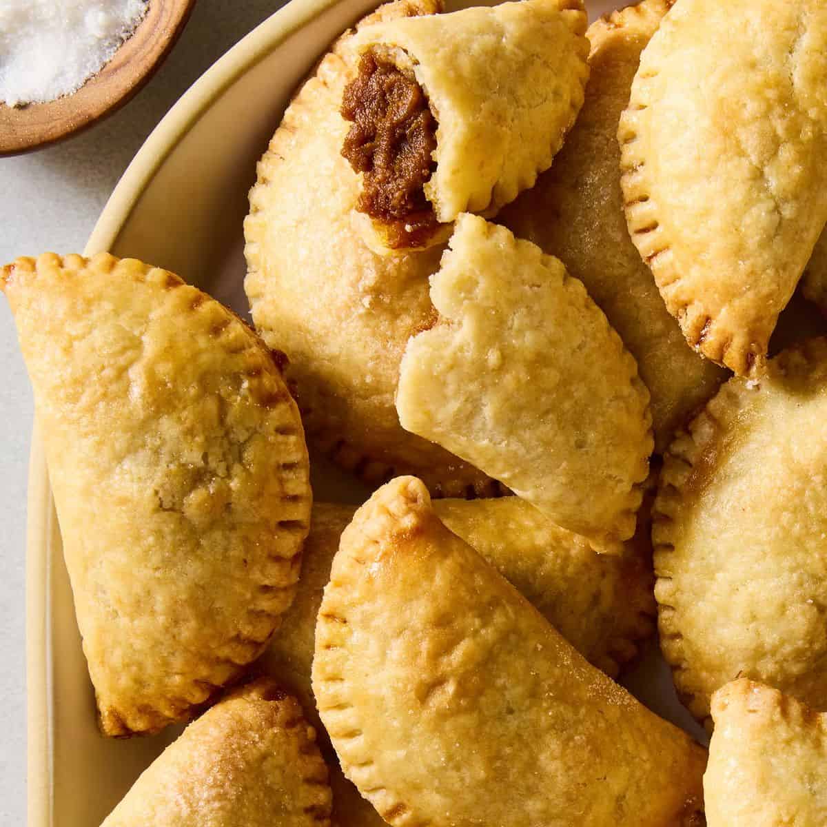 A scrumptious delight featuring pumpkin empanadas.