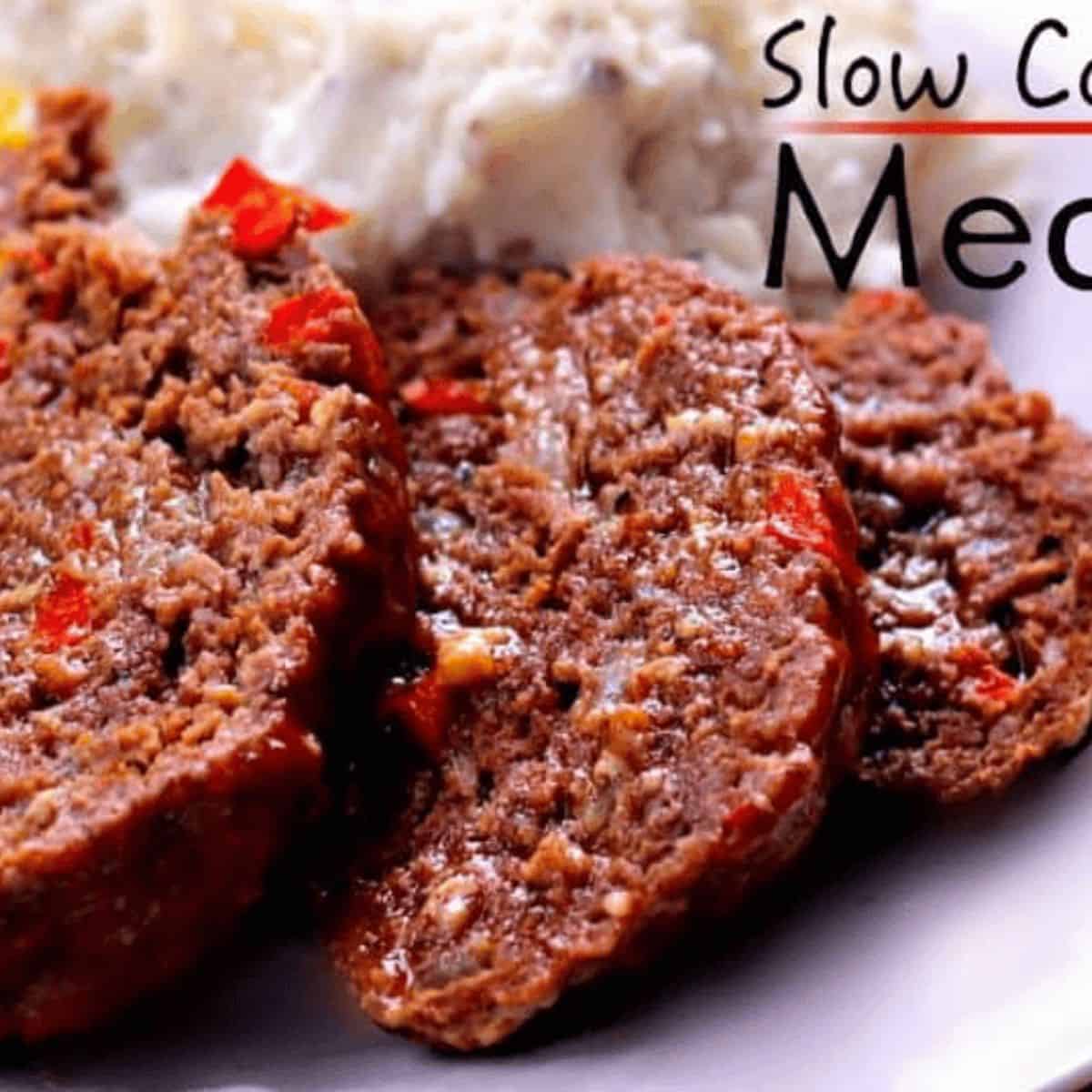 A scrumptious dinner featuring slow cooker BBQ meatloaf.