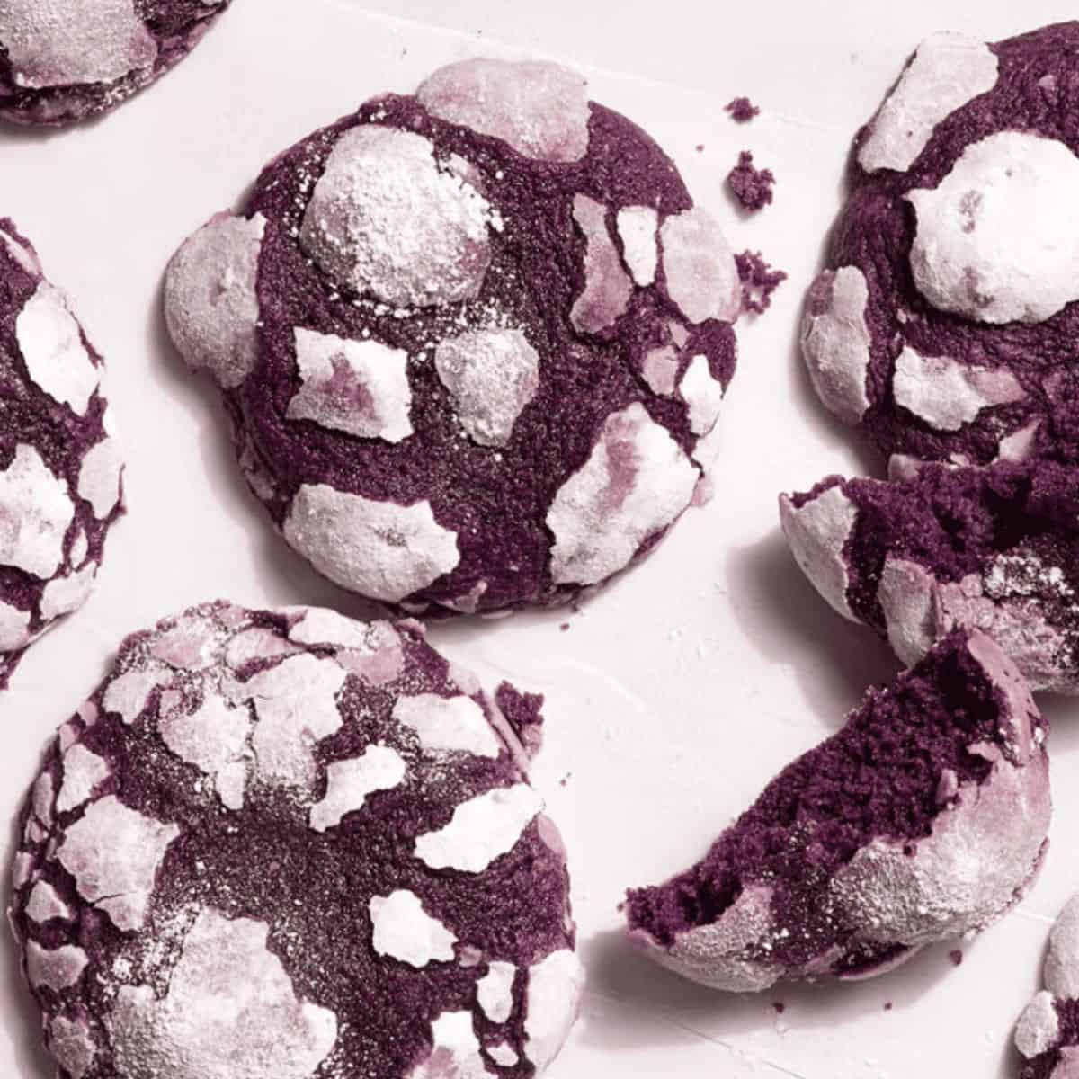 Cookies that look like ground cracked open as if a mummy has just risen!