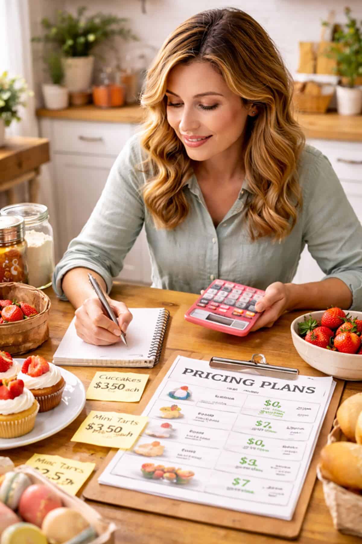 baking hobby - perfect your pricing