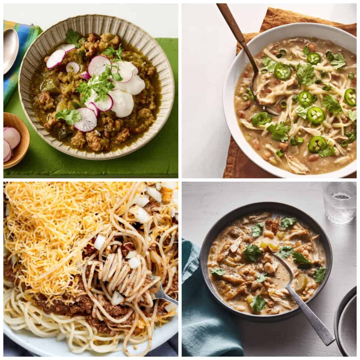 Chili recipes ideas for dinner