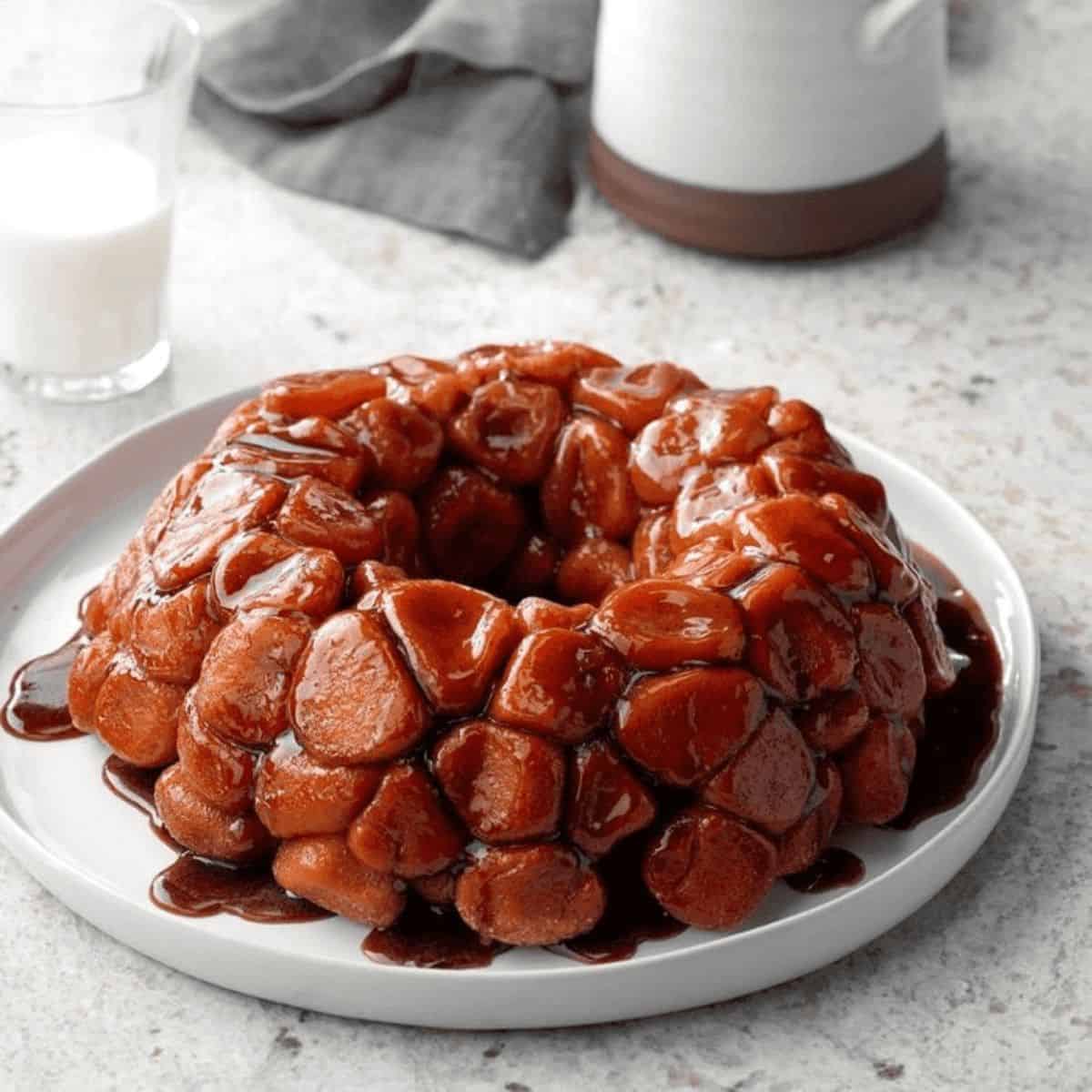 A yummy delight with cinnamon monkey bread.