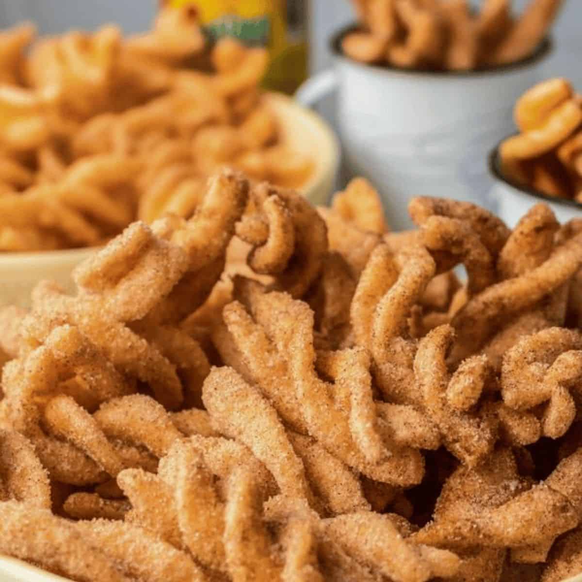 A yummy delight with mexican cinnamon twists.