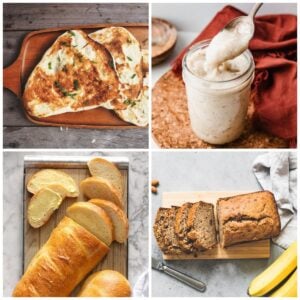 Sourdough discard recipes.