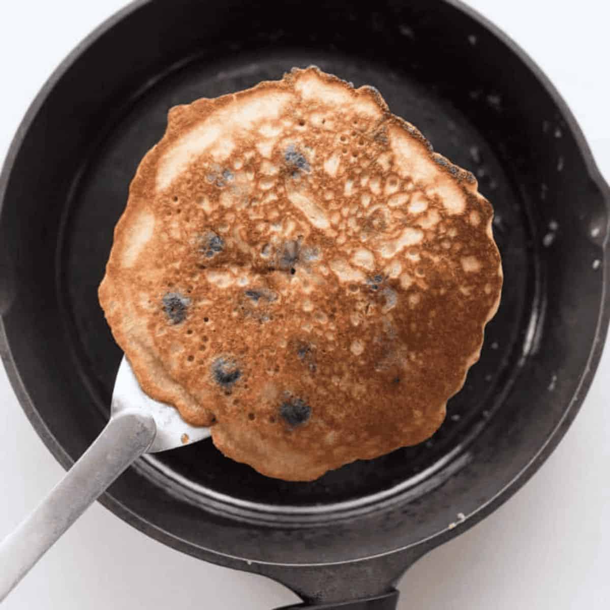The perfect breakfast with sourdough pancakes. 