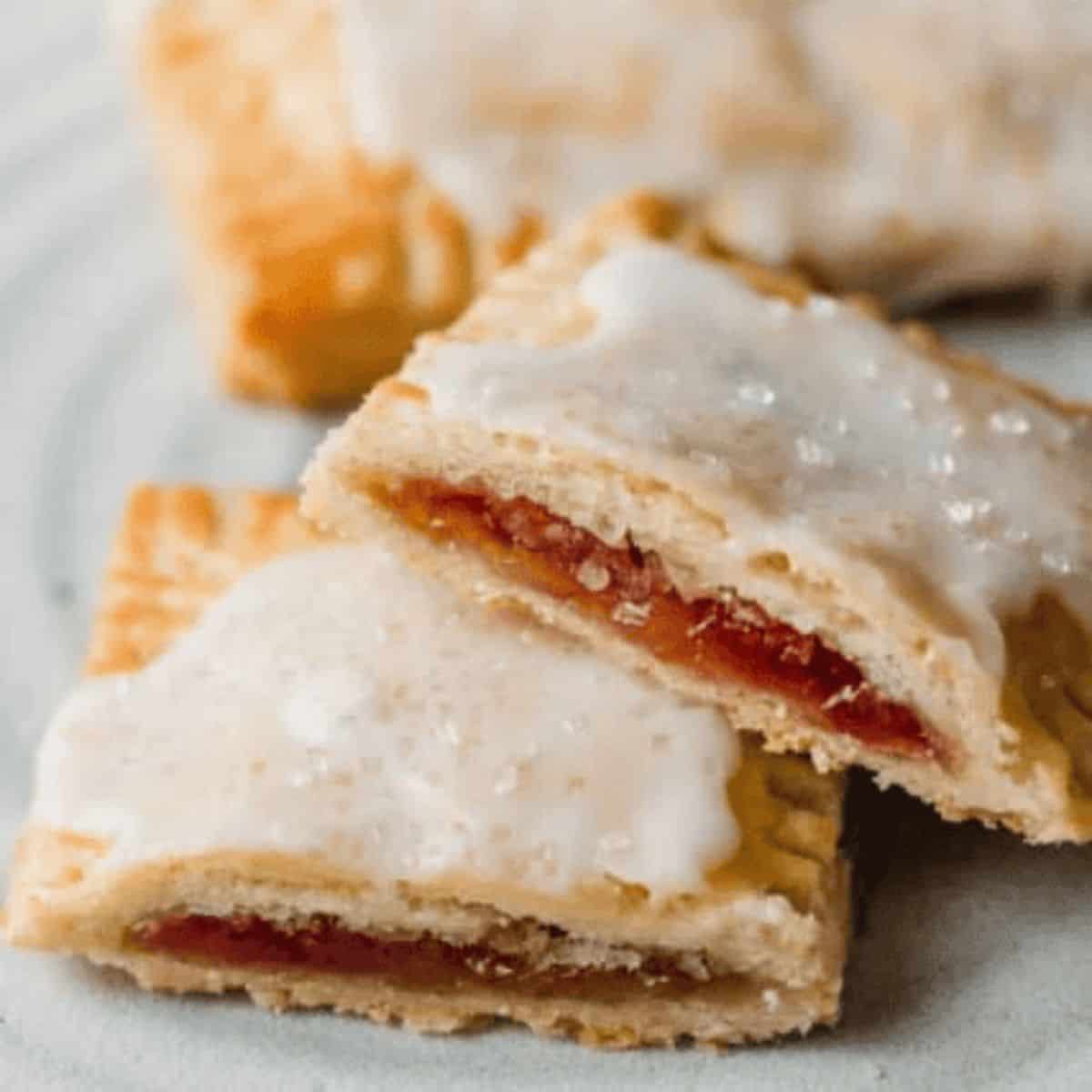 A yummy delight featuring sourdough pop tart.