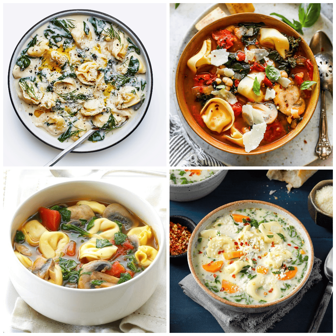 Tortellini soup recipes.