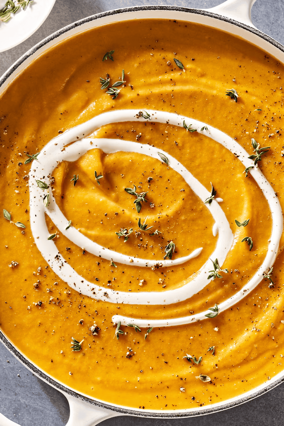 A delicious butternut squash recipe featuring butternut sqush soup.