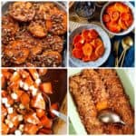 Candied sweet potatoes.