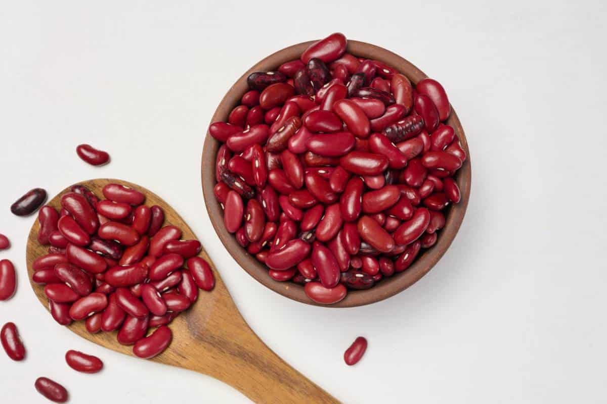 raw red beans