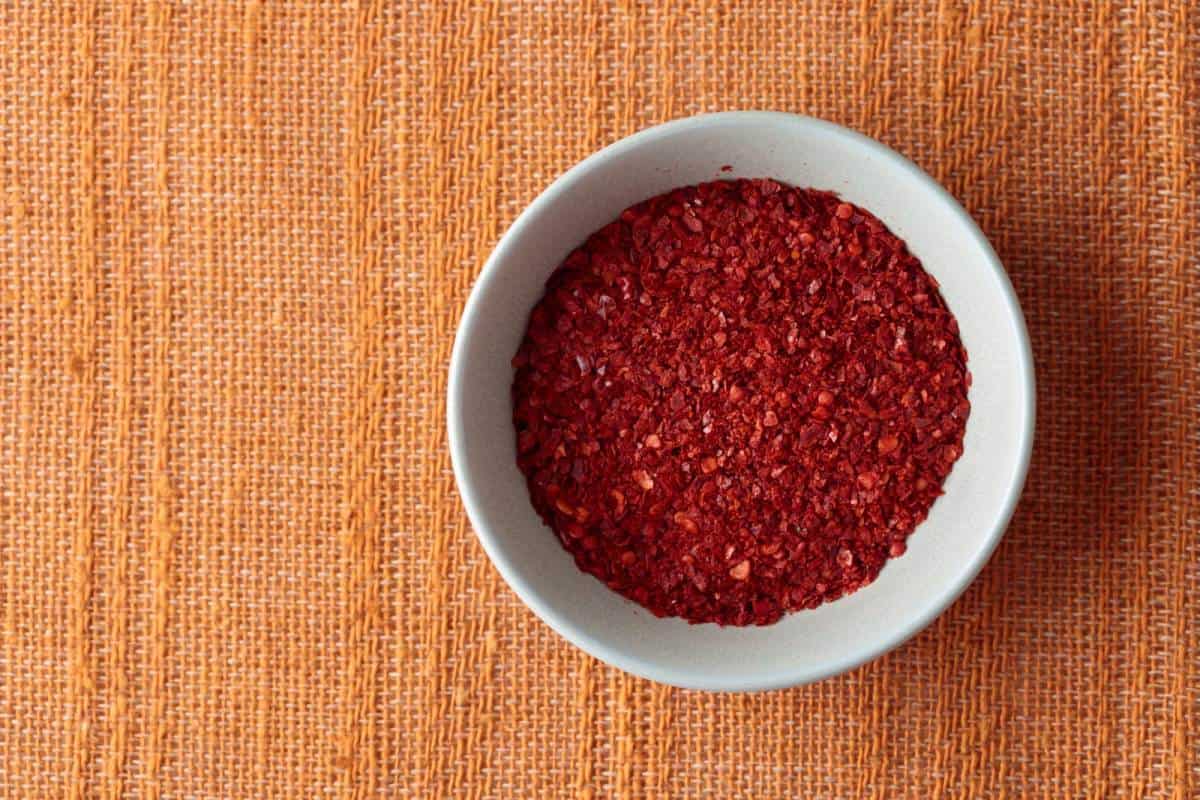 chilli pepper flakes gochugaru
