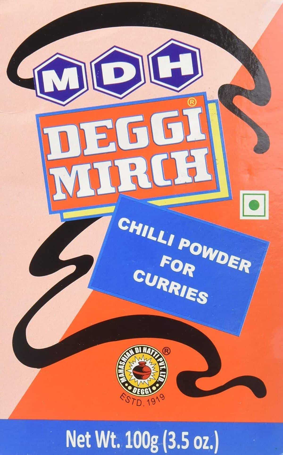 deggi mirch chili powder