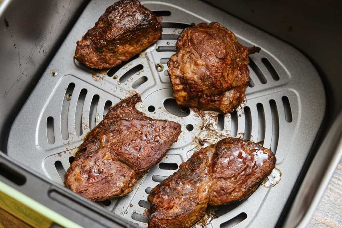 beef steaks in air fryer
