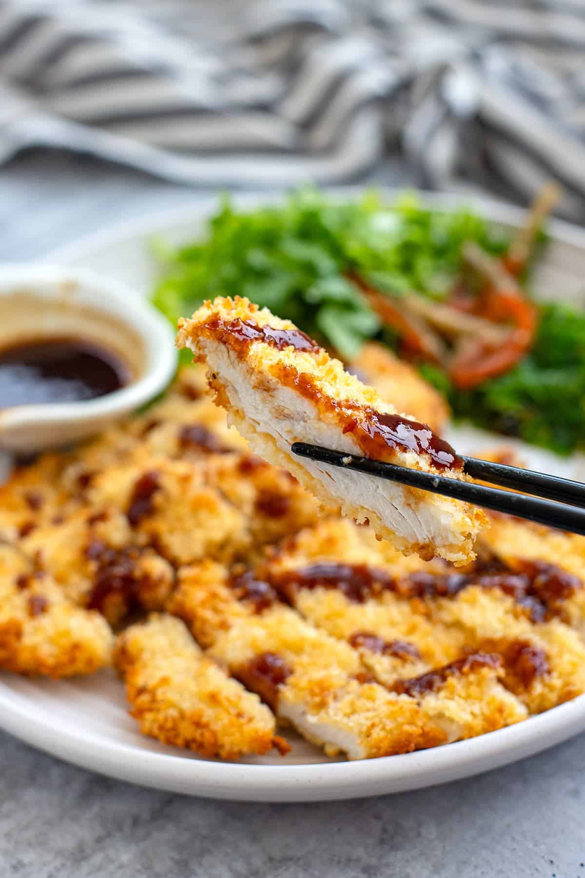 air fryer chicken katsu