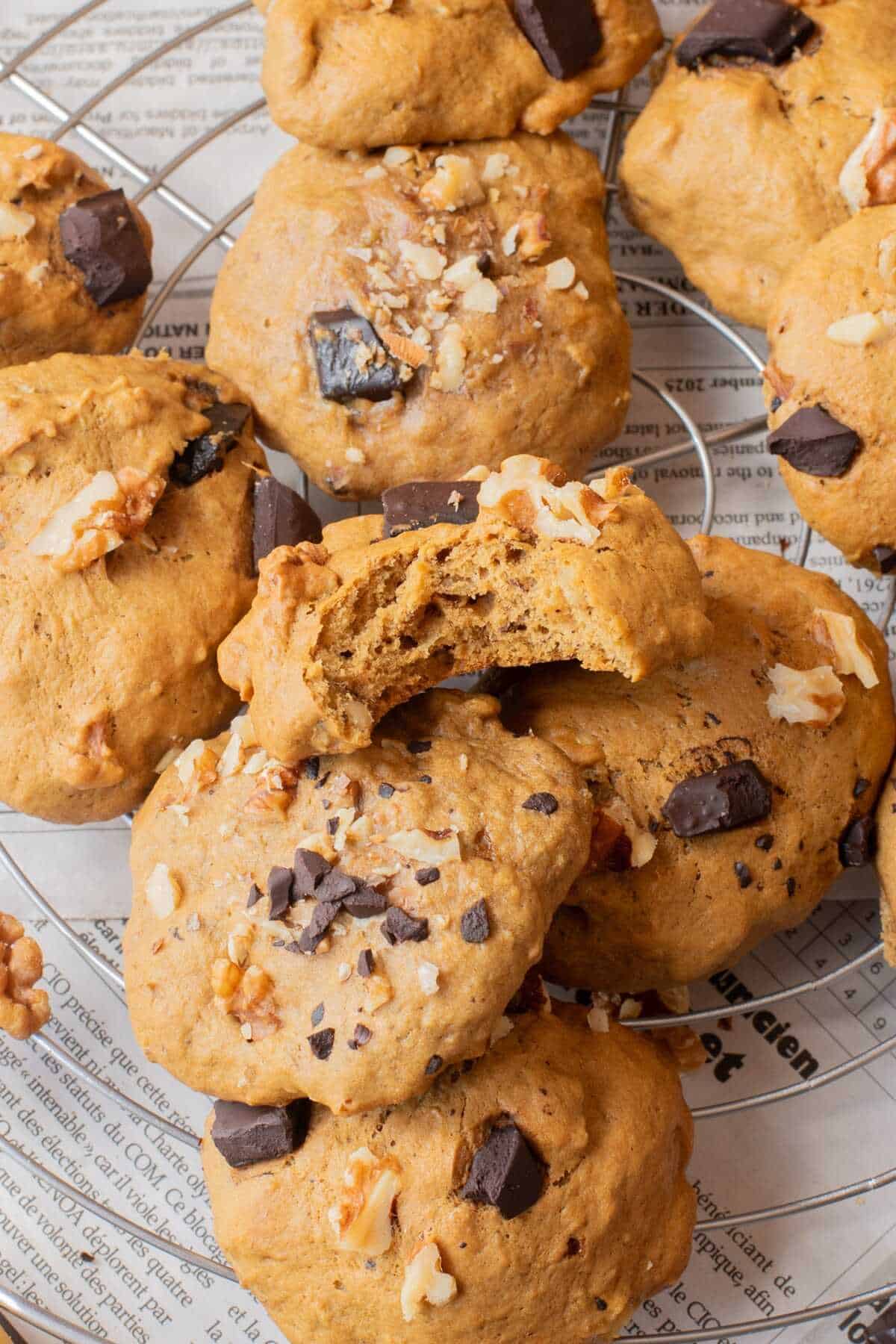 banana bread cookies