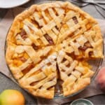 mango peach pie
