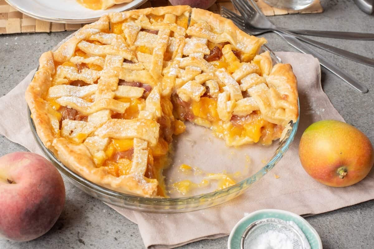 mango peach pie steps