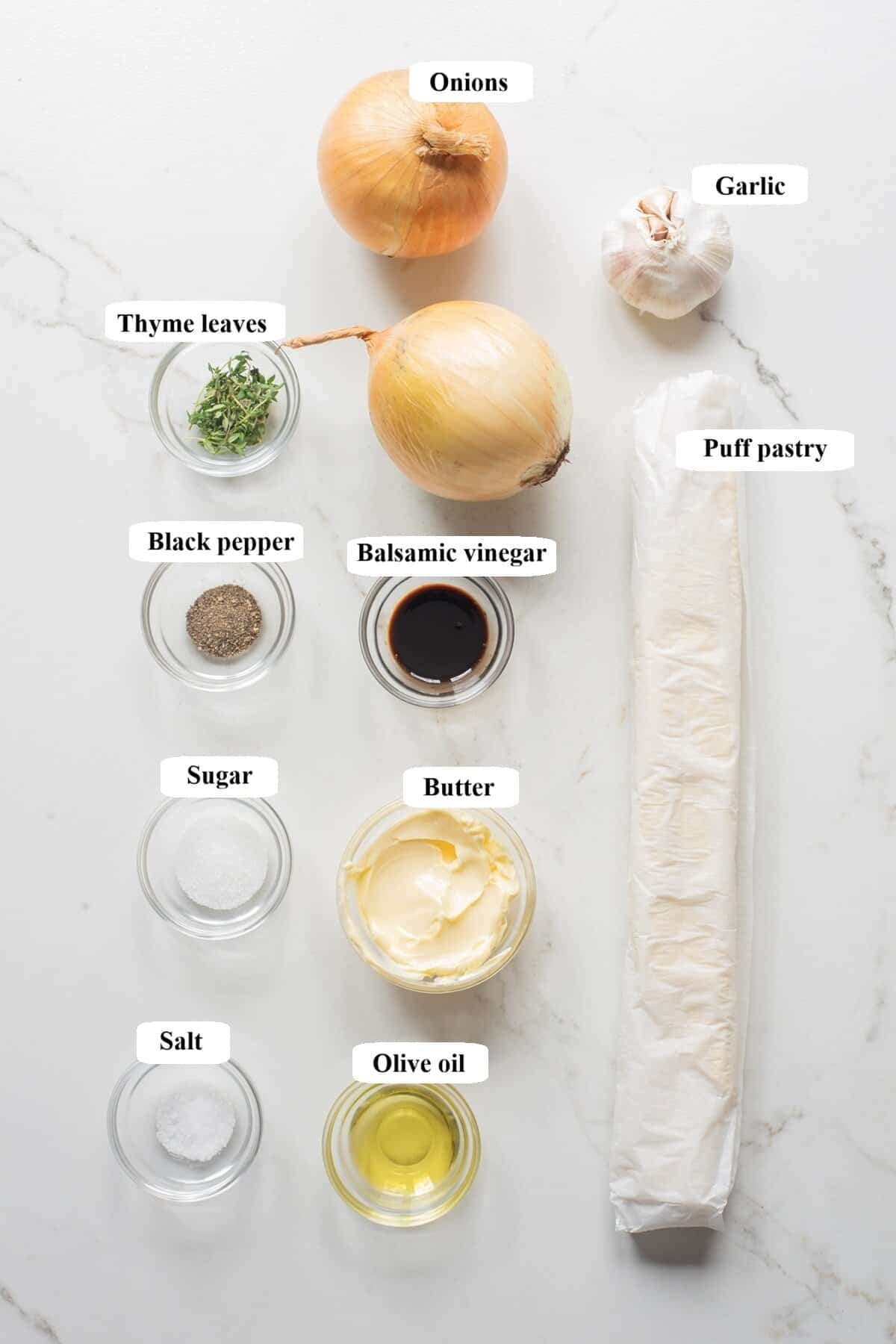 onion tarte tatin ingredients list