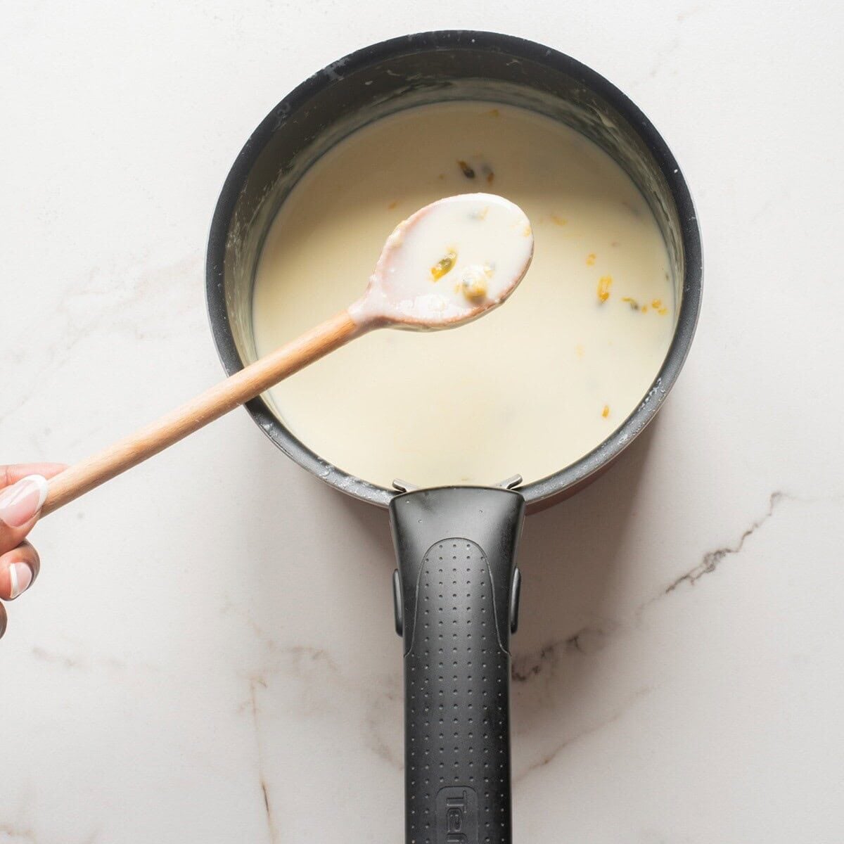 passion fruit posset