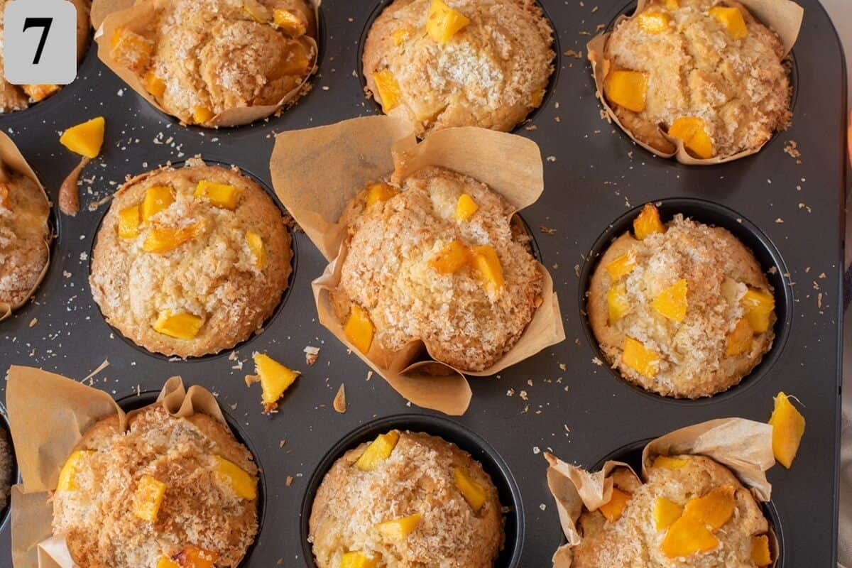 Let muffins cool in the pan