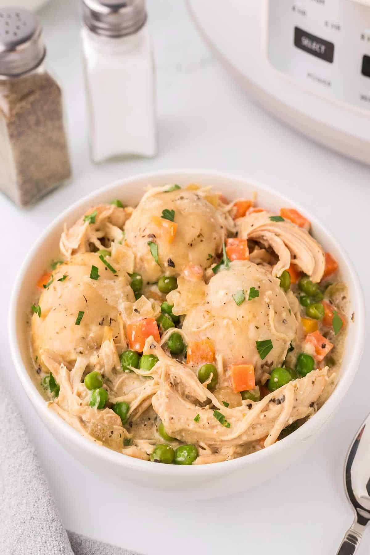 Crockpot Chicken and Dumplings