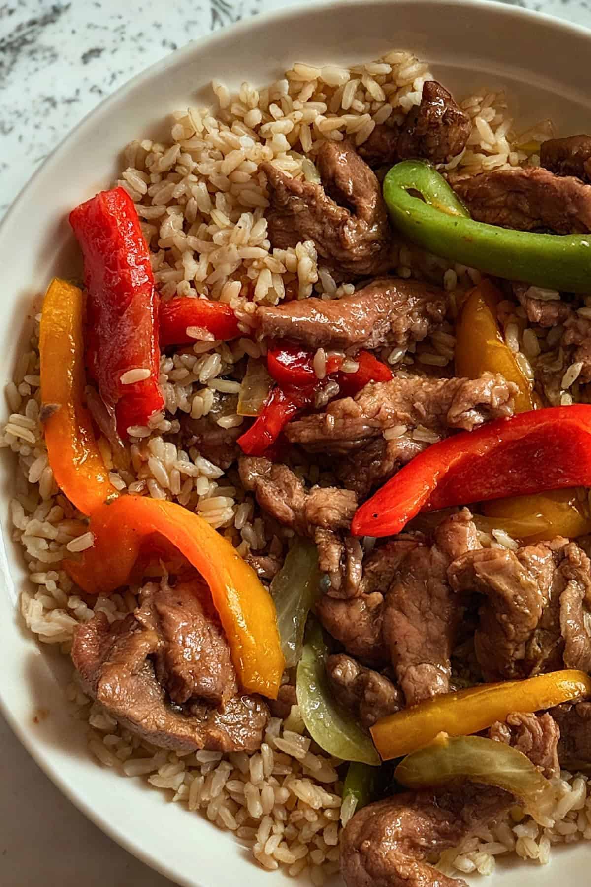 Crockpot Pepper Steak